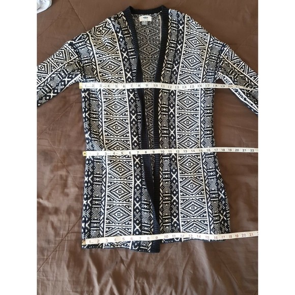 Old Navy Cardigan Size XS Sweater Aztec Open Front Southwestern Tribal Bohemian - Picture 10 of 12
